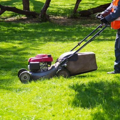 Lawn mowing